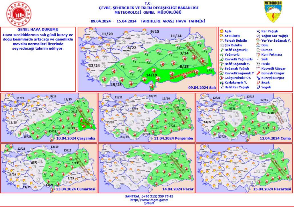 Sağanak yağış çok kuvvetli geliyor! Meteoroloji 15 ile sarı kodlu uyarı yaptı 6